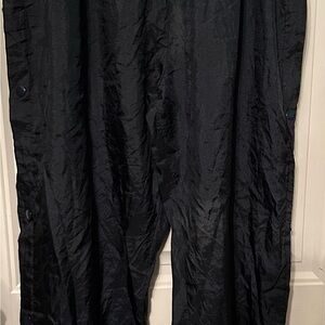 VTG 90's athletic works AW tear away track pants snap on sides XL